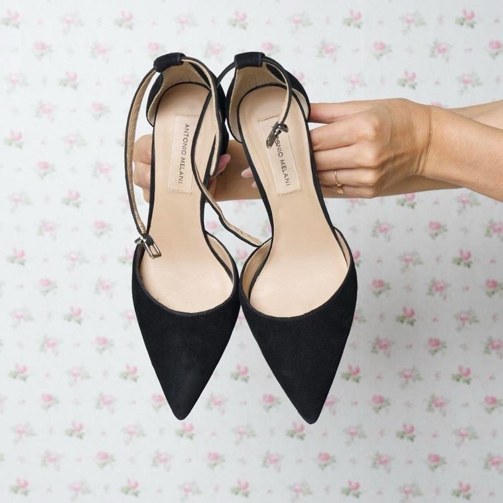 Elegant Antonio melani Black Women's Shoes
